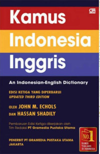 Image of Kamus Indonesia Inggris: Edisi Ketiga