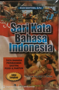 Image of Sari Kata Bahasa Indonesia